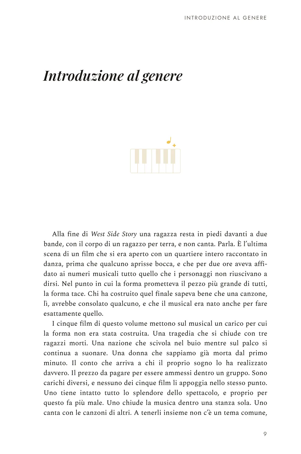 Musical — Vol. 2: Un peso che il genere non prevedeva, pagina 1 dell'anteprima