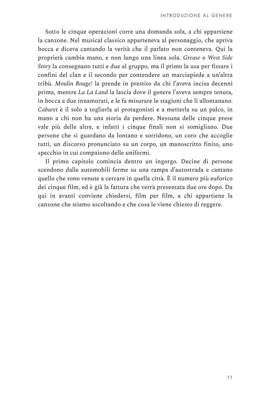 Musical — Vol. 2: Un peso che il genere non prevedeva, pagina 3 dell'anteprima